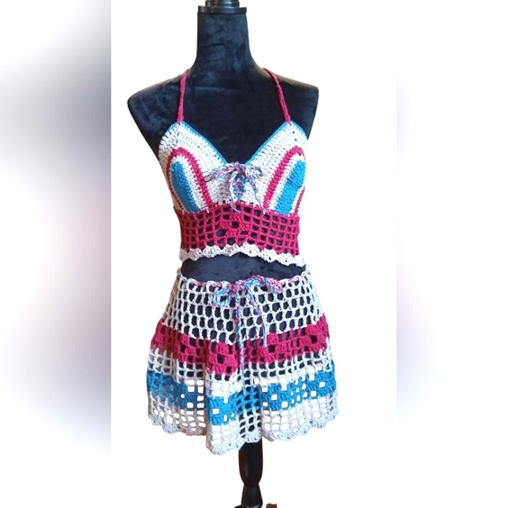 Beach cover up 2 PC